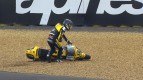 Le Mans 2013 - Moto2 - RACE - Action - Thomas Luthi - Crash