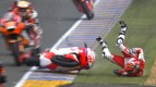Le Mans 2013 - Moto2 - RACE - Action - Jordi Torres - Crash