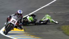 Le Mans 2013 - Moto3 - RACE - Action - Lorenzo Baldassarri - Crash