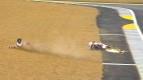 Le Mans 2013 - Moto3 - RACE - Action - Miguel Oliveira - Crash