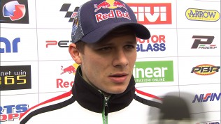 Bradl plagued by visor steaming up