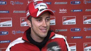 Dovizioso: 'We have a really good bike in the wet'
