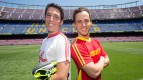 Espargaro´s brothers, MotoGP Friendly match, Gran Premi Aperol de Catalunya, Camp Nou