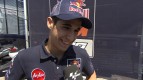 Pace-setting Salom 'really happy with everything'