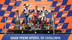 Alex Rins, Luis Salom, Maverick Viñales, Estrella Galicia 00,0, Red Bull KTM Ajo, Team Calvo, Montmelo RAC