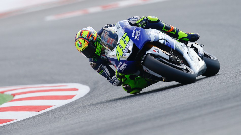 Valentino Rossi, Yamaha Factory Racing, Montmelo WUP