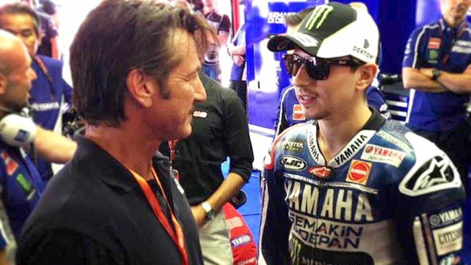 Sean Penn, Jorge Lorenzo, Montmelo RAC