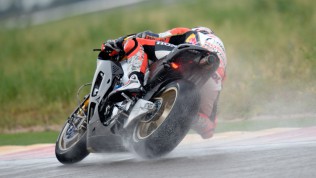 #photos_htmlcaption_1 Stefan Bradl, LCR Honda MotoGP, Aragon Test © Gigi Soldano / Milagro
