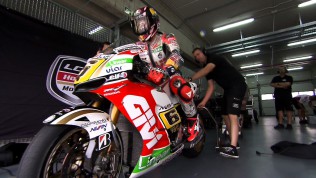 #photos_htmlcaption_4 Stefan Bradl, LCR Honda MotoGP, Aragon Test © Gigi Soldano / Milagro