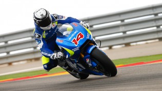 Randy de Puniet, Suzuki, Aragon Test
