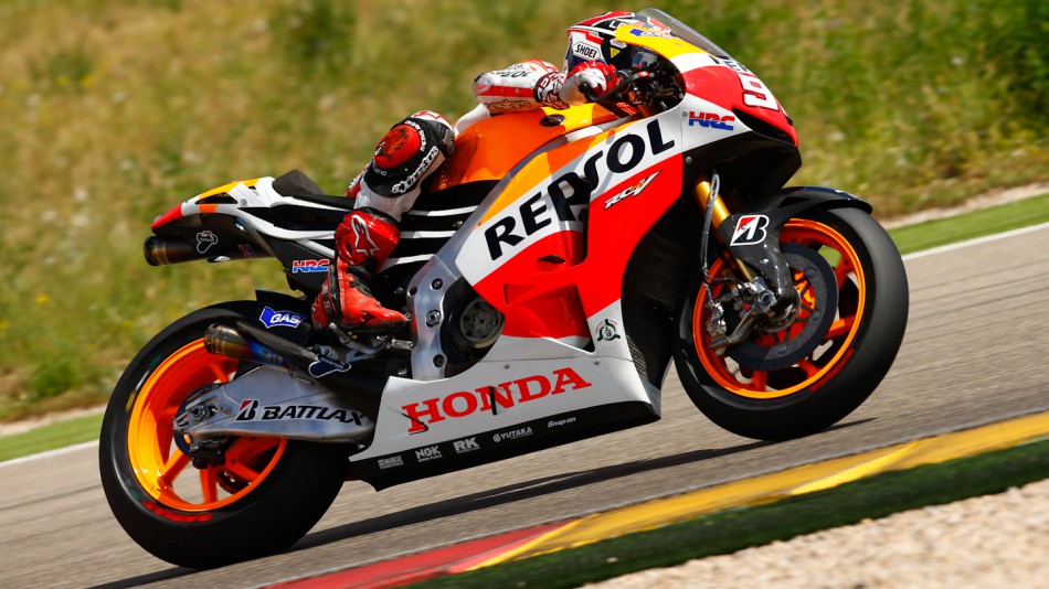 Marc Marquez, Repsol Honda Team, Aragon Test