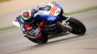 Jorge Lorenzo, Yamaha Factory Racing, Aragon Test