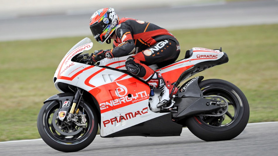 Alex de Angelis, Misano Test