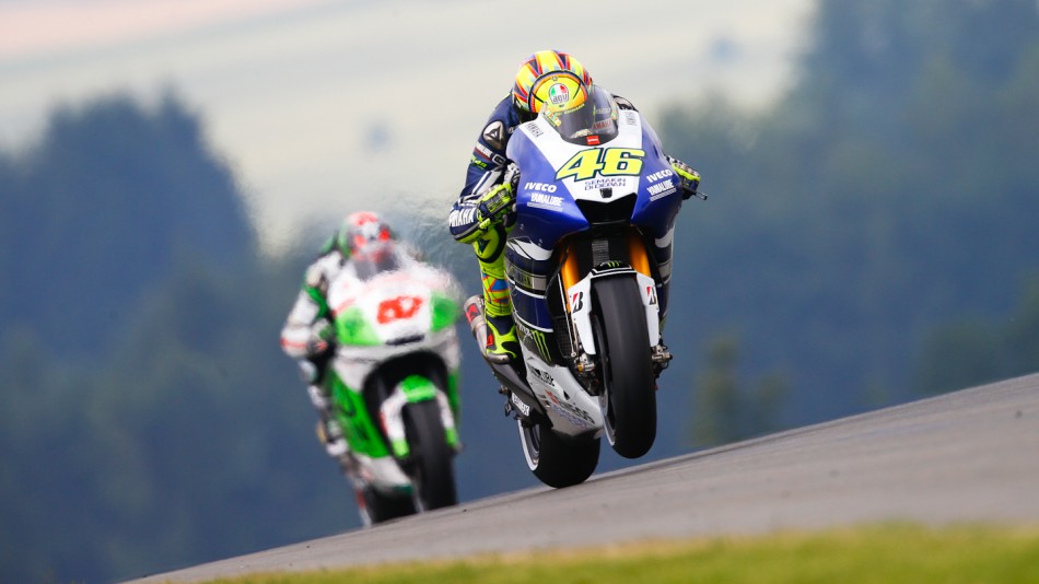 Valentino Rossi, Yamaha Factory Racing, Sachsenring Q2