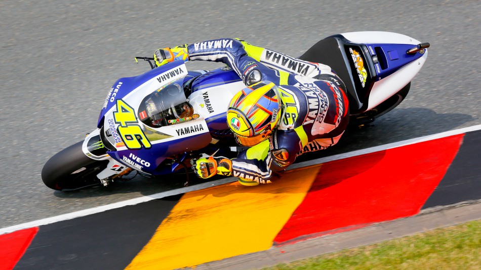 Valentino Rossi, Yamaha Factory Racing, Sachsenring RAC
