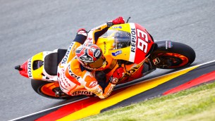 marquez warm up sachsenring motogp