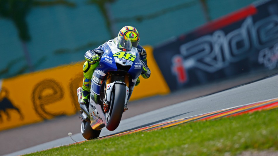 Valentino Rossi, Yamaha Factory Racing, Sachsenring RAC