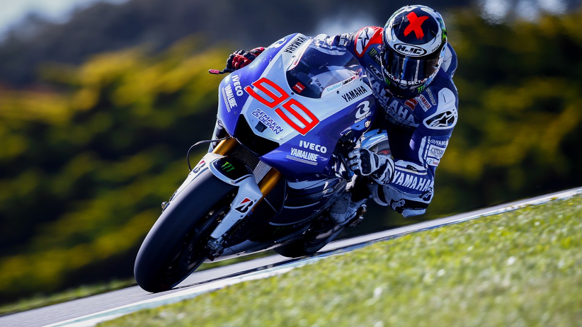 jorge lorenzo, yamaha factory racing, phillip island fp1