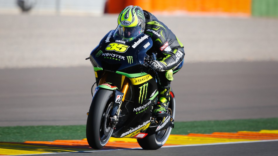 Cal Crutchlow, Monster Yamaha Tech 3, Valencia WUP