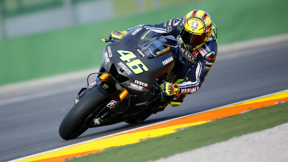 Valentino Rossi, Yamaha Factory Racing, MotoGP Valencia Test Day 1