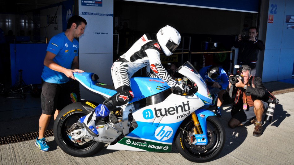 Maverick Viñales, Tuenti HP 40, Jerez Test