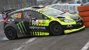 Rossi runner-up in Monza Rally Show