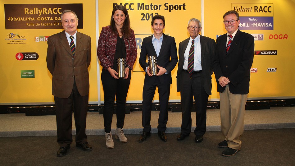 Laia Sanz, Marc Marquez - Premios RACC 2013