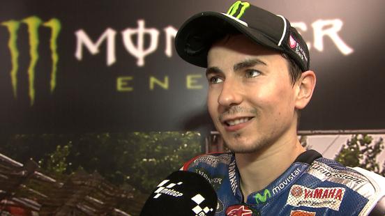 Jorge Lorenzo wins his fourth race in a row after leading the race from the beginning.
