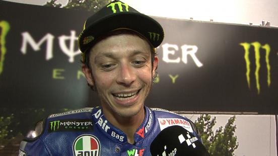 Valentino Rossi was second in Barcelona-Catalunya Circuit after a consistent race starting from the third row.