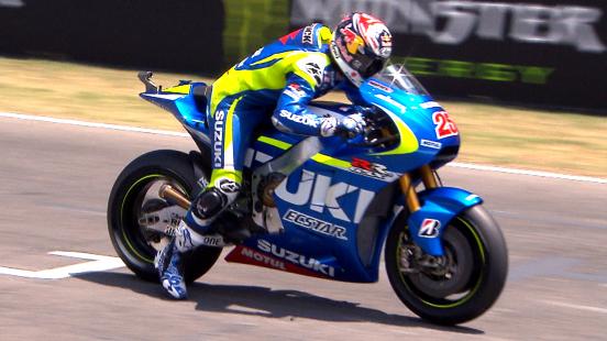 Rookie Maverick Viñales had a fantastic weekend in front of the Catalan crowds, qualifying 2nd and finishing 6th.