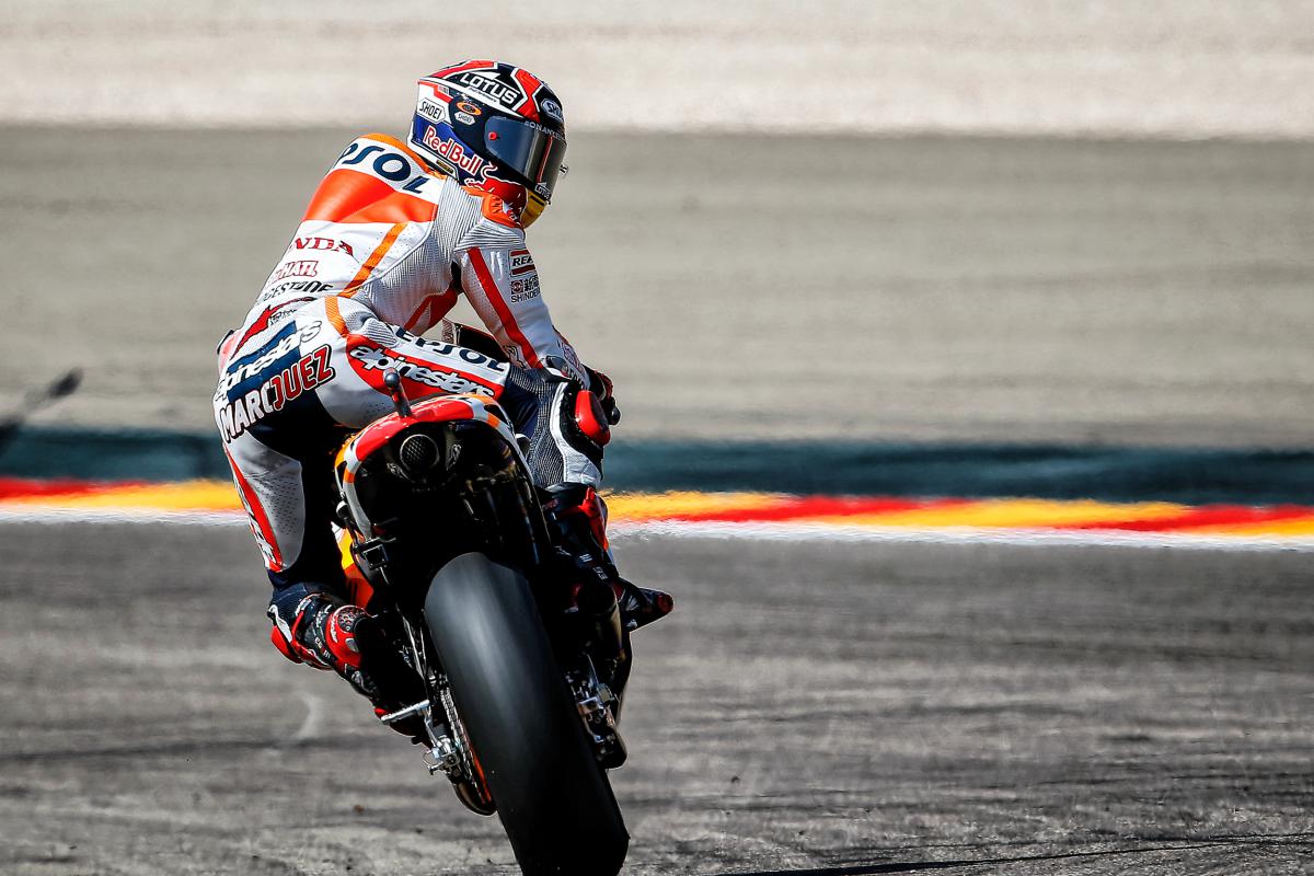 Marquez The Man To Beat At Aragon