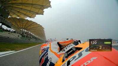 OnBoard Qualifyer mit Pedrosa
