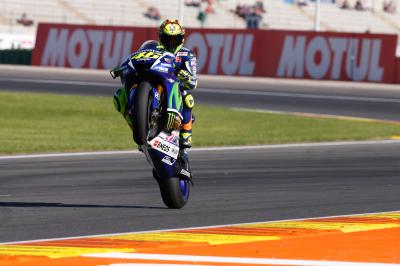 Rossi: “When I‘m riding I‘m more relaxed”