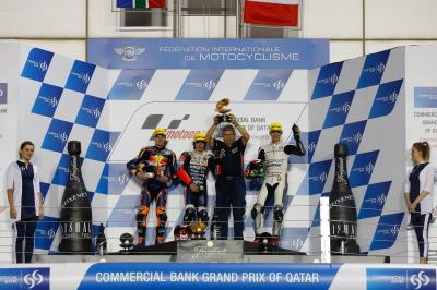 Antonelli vence el GP de Qatar de Moto3™