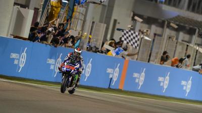Victoria de Lorenzo en el GP de Qatar de MotoGP™ 