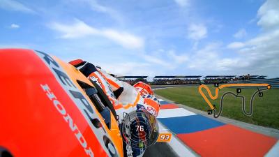 OnBoard Qualifyer mit Marquez