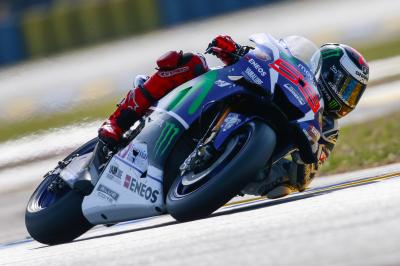 Lorenzo: “The layout is perfect for the YZR-M1”