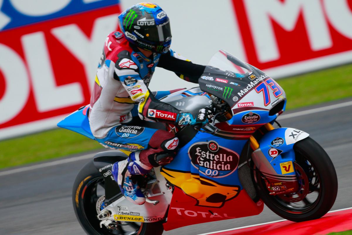 Álex Márquez fue tercero en los FP1 y FP2. Foto: motogp.com