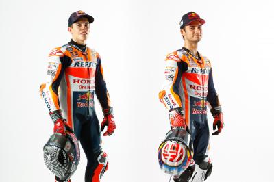 MotoGP : Marc Marquez et Dani Pedrosa aux couleurs Honda 2017.