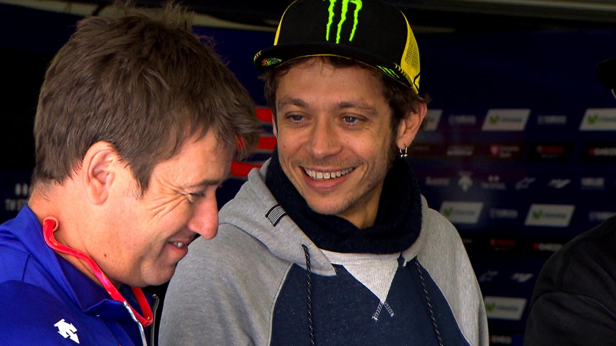 rencontre valentino rossi