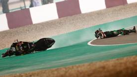 A detailed look at the cause and effect of the noteworthy crashes of the #QatarGP