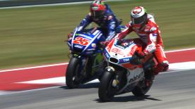 An explanation of some of the most remarkable overtakes that took place at the #AmericasGP.