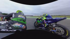 Enjoy this fantastic dice for the top position in 360 with the Monster Yamaha Tech 3 rider