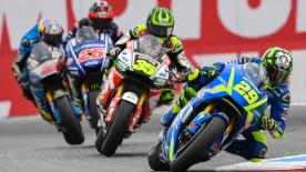 Catch all the details with this stunning slow motion footage, filmed live during the race.