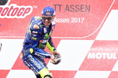Rossi arrives for Sachsenring showdown