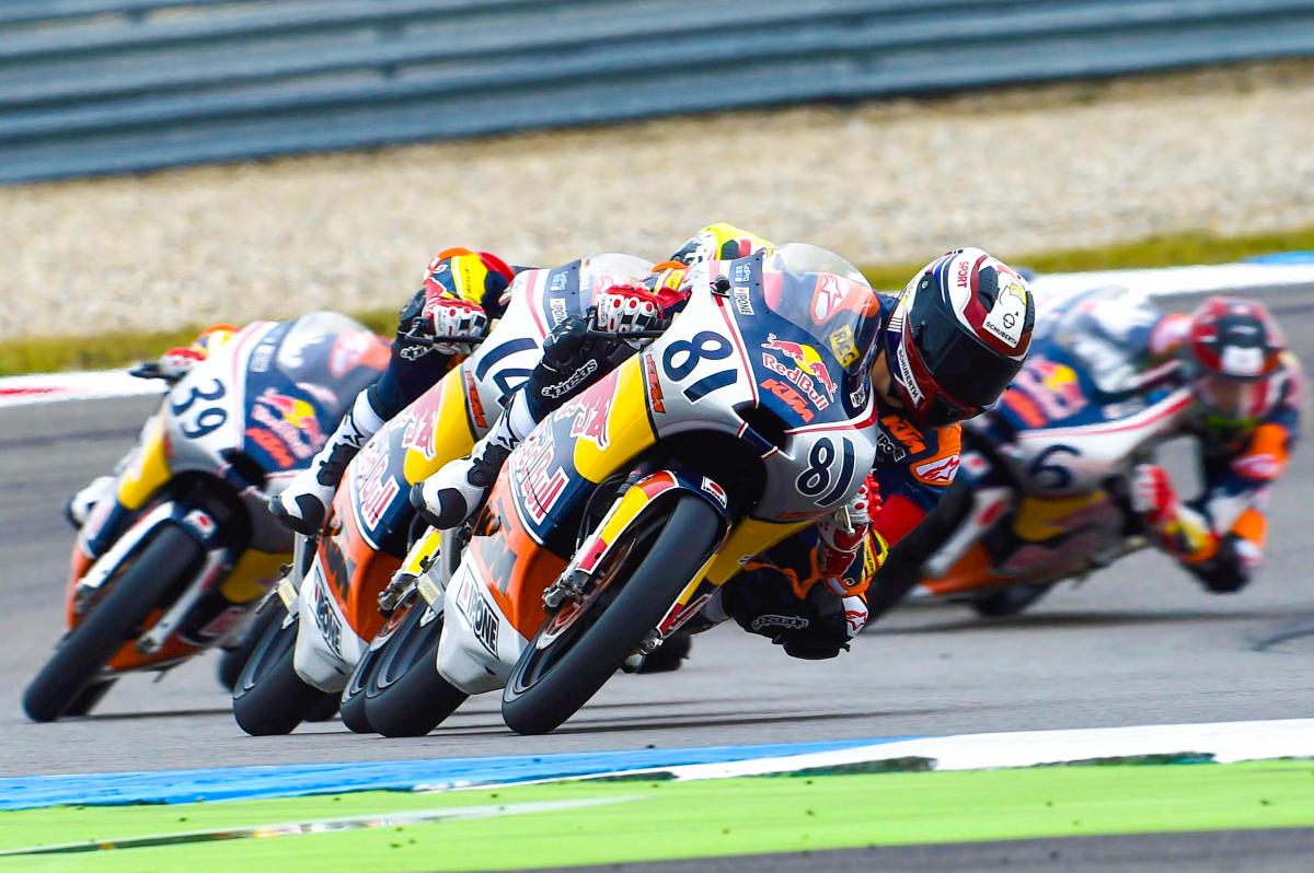 red bull rookies cup bike