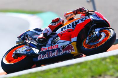 Act 2, scene set: Marquez duels Rossi to take pole at Brno