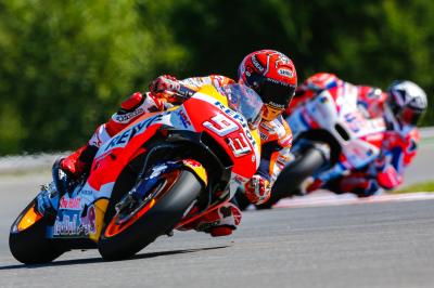 Marquez, Folger, Rossi covered by 0.018s in FP4