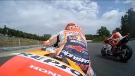 Enjoy the MotoGP™ race start from the point of view of various riders.