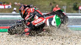 A detailed look at the cause and effect of the noteworthy crashes of the #CzechGP.